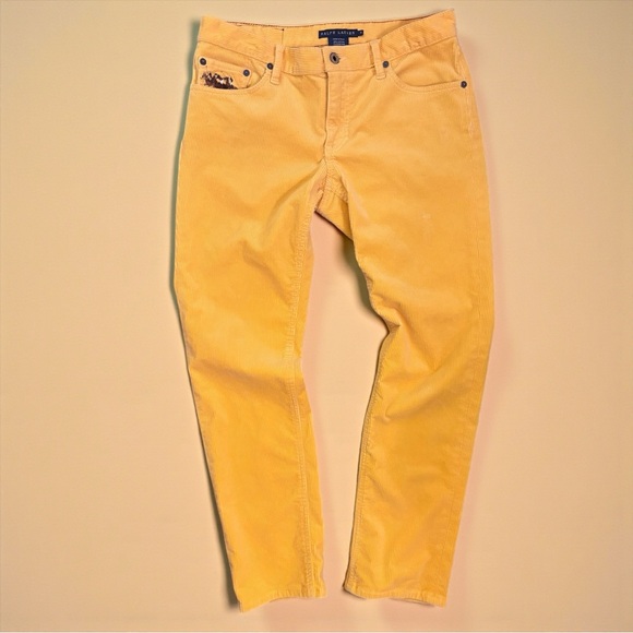 Ralph Lauren Pants - Ralph Lauren Blue Label Thompson 650 Jeans Stretch Corduroy Women's Sz 6 Pony